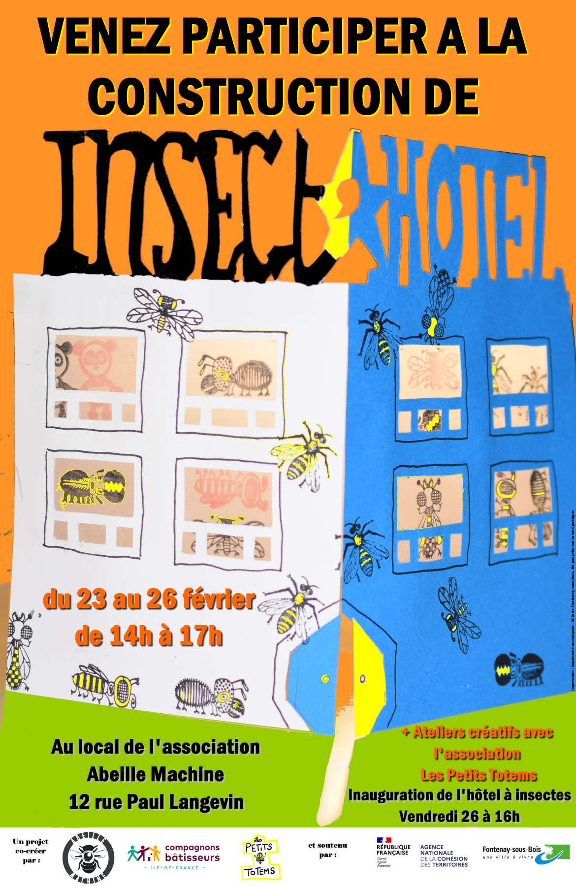 affiche insect hotel